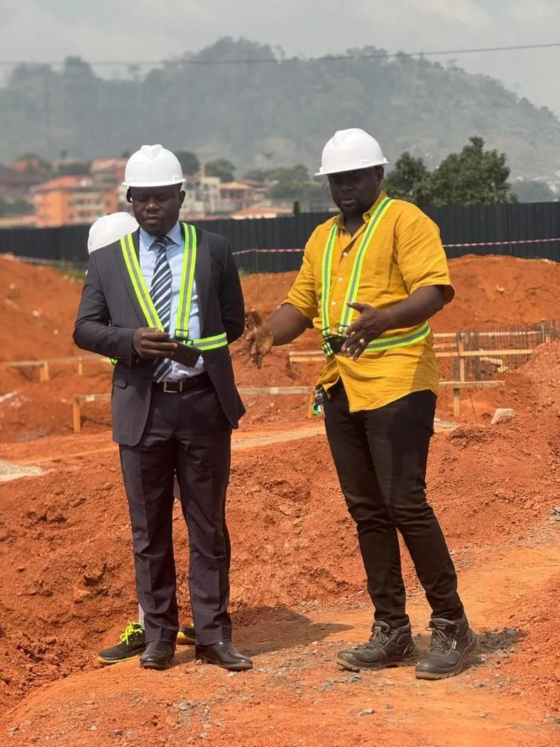 Ingénieurs K-Construction en visite de chantier