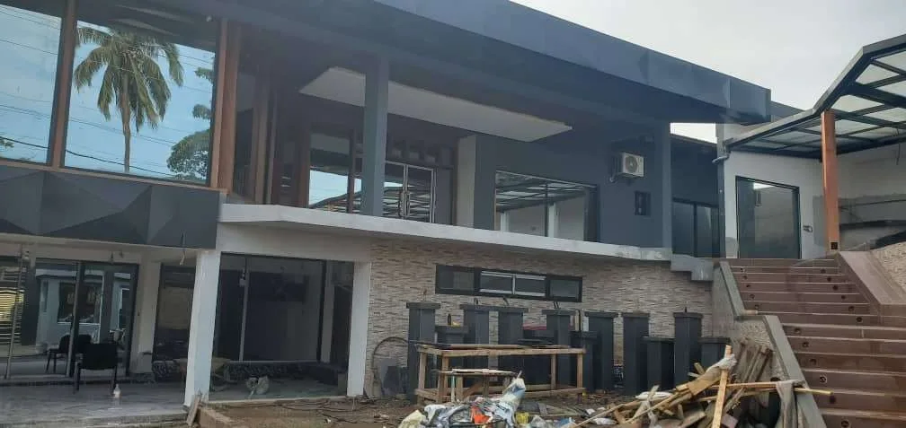 Restaurant à Yaoundé, Bastos — vue 2 — K-Construction, entreprise de génie civil et BTP au Cameroun